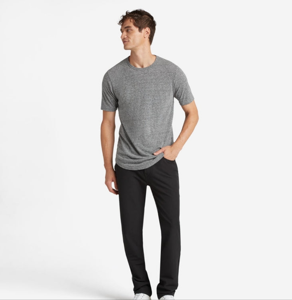 Good life gray Heather tunic tee XL